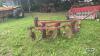 Massey Ferguson 3 furrow plow 16inch bottom - 2