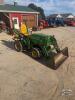 John Deere 655 loader tractor 4x4