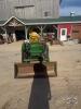 John Deere 655 loader tractor 4x4 - 3