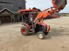 Kubota B26 loader tractor 4x4 - 8