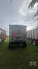 16ft aluminum dump wagon with 20ton heavy duty running gear with roll up tarp - 5