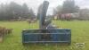 8.5ft double auger Lucknow snow blower hyd hood - 4