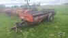 New idea 214 three beater single axel manure spreader - 3