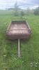 5x8 utility trailer with owner ship - 3