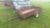 5x8 utility trailer with owner ship - 4