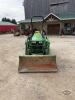 John Deere 1023E loader tractor 4x4 - 3