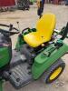 John Deere 1023E loader tractor 4x4 - 7