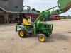 John Deere 1023E loader tractor 4x4 - 10