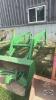 John Deere loader with brackets - 3