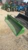 Unused 72inch John Deere quick tach material bucket