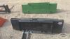 Unused 72inch skid steer quick tach material bucket - 3