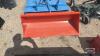 Unused 54inch skid steer quick tach material bucket - 2