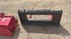 Unused skid steer quick tach 2 prong bale spear - 2