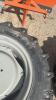 Unused ALliance 11.2 24 tire on 6 bolt wheel x2 - 3