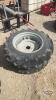 Unused ALliance 11.2 24 tire on 6 bolt wheel x2