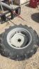 Unused ALliance 11.2 24 tire on 6 bolt wheel x2 - 2