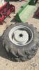Unused ALliance 11.2 24 tire on 6 bolt wheel x2 - 2