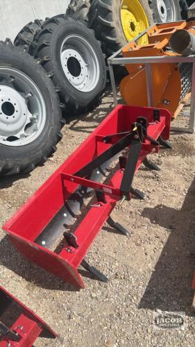Unused 6ft Mapleside 3ph box scraper