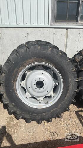 Unused 16.9-30 rim tire combo x2