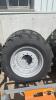 Unused 14.9 -28 rim tire combo x2