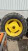 Unused Firestone 420/85R34 rim tire combo , jd 8 bolt x2