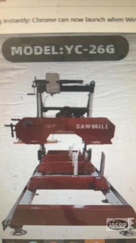 Unused Agrotk yc26G sawmill