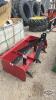 Unused 4ft Mapleside 3ph box scraper