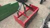 Unused 4ft Mapleside 3ph box scraper - 3