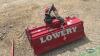 Unused Lowery 48inch 3ph tiller - 3