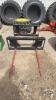 Unused skid steer quick tach 2 prong bale spear - 2