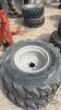 Unused 43x16.00-20 tire on 6 bolt wheel x2 - 2