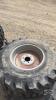Unused Bkt 400/70-20 tire on 6 bolt wheel x2 - 3