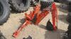 Kubota Bt600 compact tractor backhoe attachment - 2