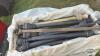Crate of misc pto shafts - 2