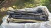Crate of misc pto shafts - 3
