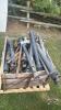 Crate of misc pto shafts