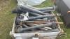 Crate of misc pto shafts - 2