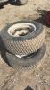 Pair of 27x10.50-15 tires on Newholland Tc 6 bolt wheels - 3