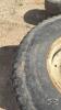 Pair of 44x18.00-20 tires on Newholland 8 bolt wheels - 3
