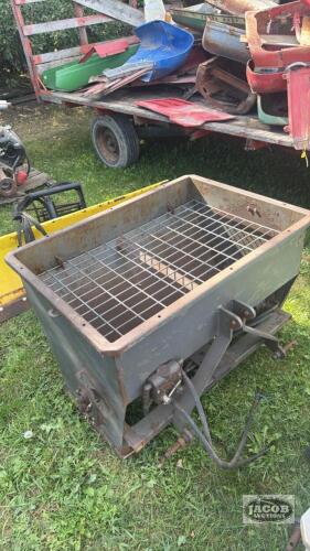 3 point hitch hydraulic sander