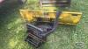 Front blade and mount for John Deere 1025 series compact tractors - 2