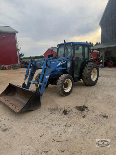 Newholland Tn60DA loader tractor 4x4