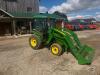 John Deere 3720 loader tractor 4x4 - 3