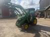John Deere 3720 loader tractor 4x4 - 11