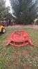 Skid steer quick tach top cat rotary mower