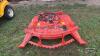 Skid steer quick tach top cat rotary mower - 2