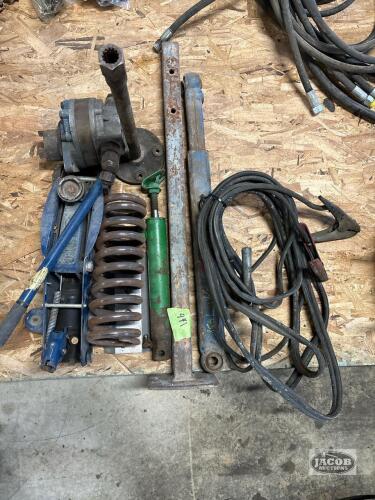 Misc. Jack, Booster Cables, Hudraulic Pump