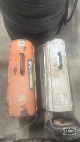 Pair of reddy heaters