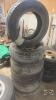 1 stack of 6 misc tires