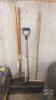 Shovel , broom , 2 forks